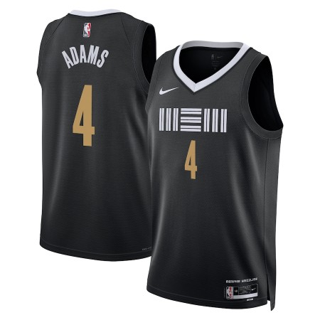 Maillot Basket Homme Memphis Grizzlies Steven Adams 2023-24 Nike City Edition Noir Swingman